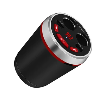 Adapter Hands free Wireless Bluetooth 5.0 Radio FM Receiver 3.1A 2 USB Car FM Transmitter Car Cigarette Lighter MP3 Player
Adapter Hands free Wireless Bluetooth 5.0 Radio FM Receiver 3.1A 2 USB Car FM Transmitter Car Cigarette Lighter MP3 Player