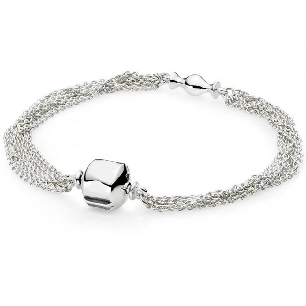 2018 New Authentic 925 Sterling Silver Fit Original Stable Lock DIY Charm Snake Chain Link Hand Bangle Bracelet Jewelry brand
2018 New Authentic 925 Sterling Silver Fit Original Stable Lock DIY Charm Snake Chain Link Hand Bangle Bracelet Jewelry brand