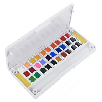 Superior Pigment Solid Watercolor Paints Set Colored Pencils For Drawing Paint Watercolors Art Supplies, 30Colors
Superior Pigment Solid Watercolor Paints Set Colored Pencils For Drawing Paint Watercolors Art Supplies, 30Colors