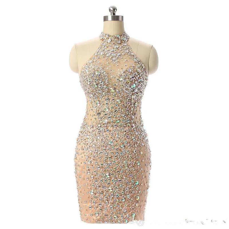 robe de soriee Luxury Beading Short Dresses 2019 Sexy Crystal Mini Prom Party Dress Champagne Formal Evening Gowns
robe de soriee Luxury Beading Short Dresses 2019 Sexy Crystal Mini Prom Party Dress Champagne Formal Evening Gowns