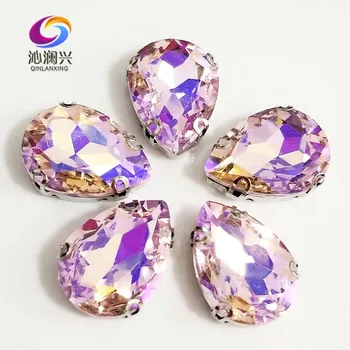 Anti hook Super beauty Pink AB color DR shape Glass Crystal sew on claw rhinestones with holes,Diy Clothing accessories SWSD29
Anti hook Super beauty Pink AB color DR shape Glass Crystal sew on claw rhinestones with holes,Diy Clothing accessories SWSD29