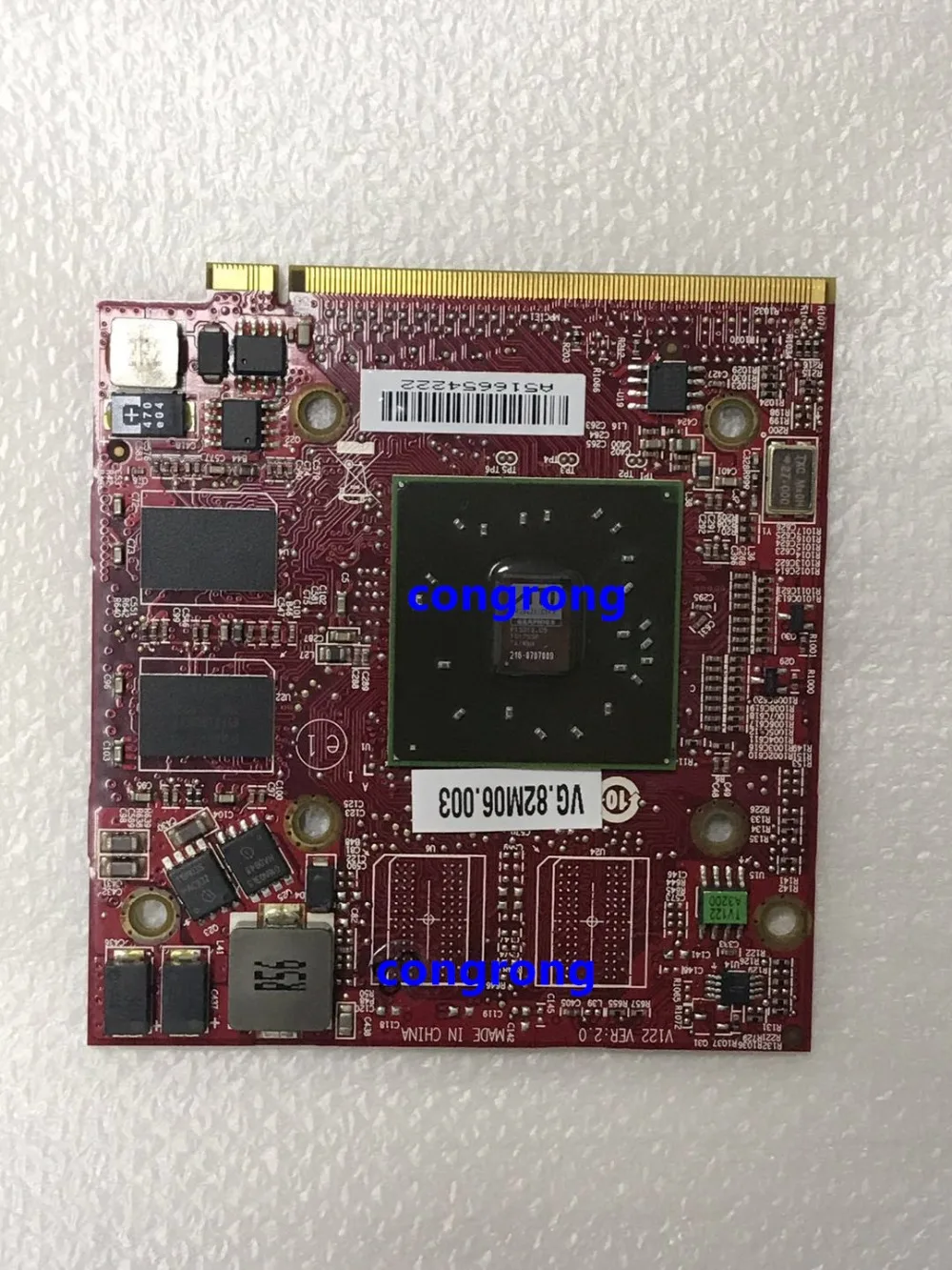 For ACER 4520 4720 5920 5520 7720 5930G VG.8PG06.005 Laptop graphics Card VGA Video Card HD3400 HD3470 256MB 216-0707009
For ACER 4520 4720 5920 5520 7720 5930G VG.8PG06.005 Laptop graphics Card VGA Video Card HD3400 HD3470 256MB 216-0707009