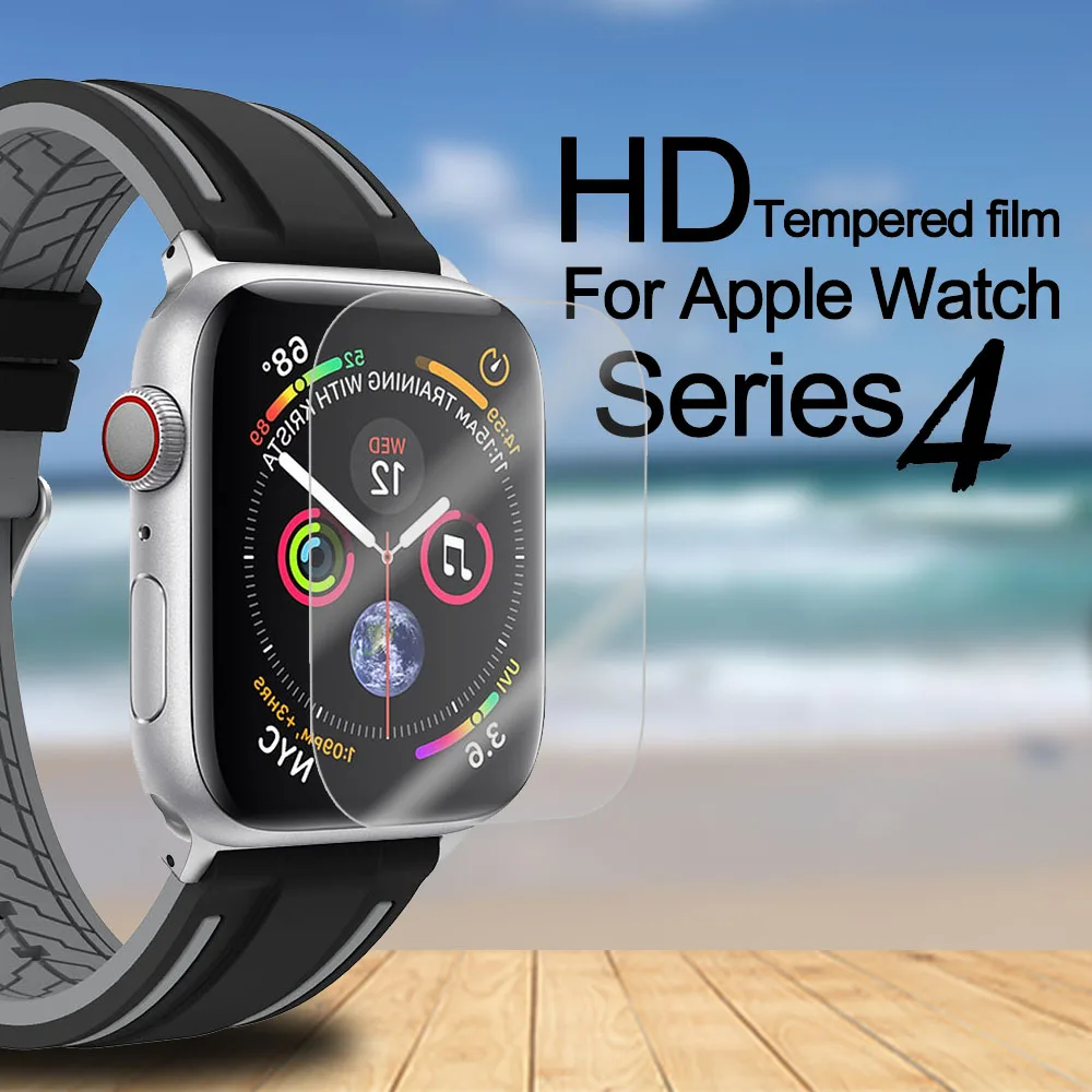 2 pcs Screen Protector Film For Apple Watch Series 4 Tempered Glass Protective Film For iwatch Watch band Series 4 40mm 44mm
2 pcs Screen Protector Film For Apple Watch Series 4 Tempered Glass Protective Film For iwatch Watch band Series 4 40mm 44mm