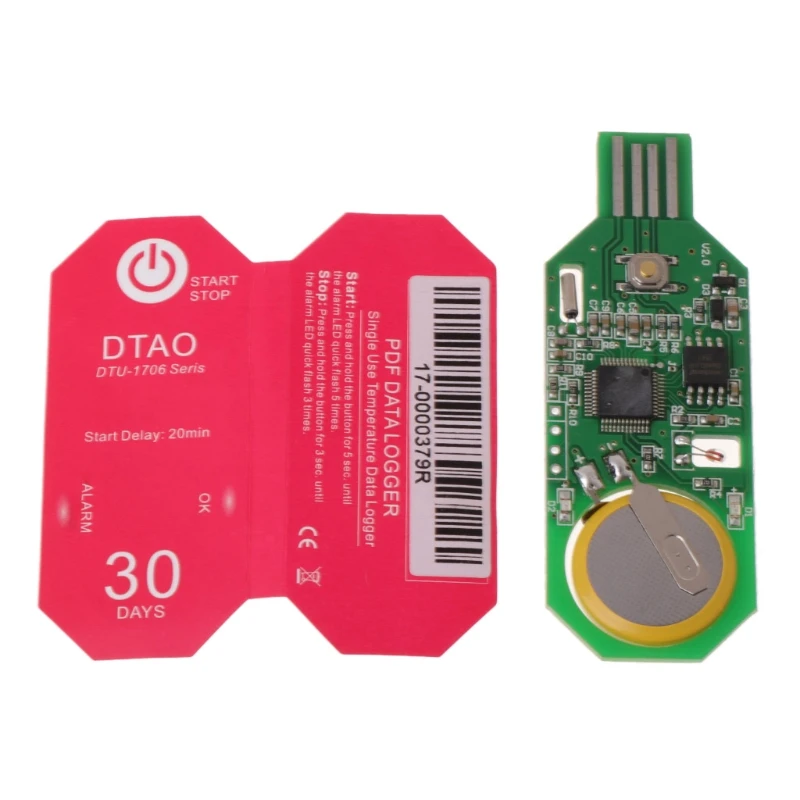 5PCS Waterproof PDF One Time USB 2.0 Temperature Data Logger Biological Medicine
5PCS Waterproof PDF One Time USB 2.0 Temperature Data Logger Biological Medicine