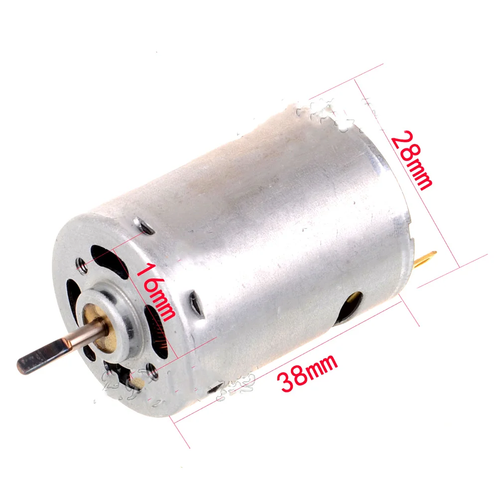 Free Shipping RS380 380 Brushed Motor for RC Model Electric Car Boat DIY Remote Control Toys Buggy HSP 28006
Free Shipping RS380 380 Brushed Motor for RC Model Electric Car Boat DIY Remote Control Toys Buggy HSP 28006