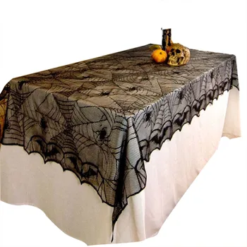 1PCS Halloween Rectangle Black Lace Spider Bat Table Cloth Halloween Decoration Horrifying Spider Web Party Tablecloth TB Sale
1PCS Halloween Rectangle Black Lace Spider Bat Table Cloth Halloween Decoration Horrifying Spider Web Party Tablecloth TB Sale