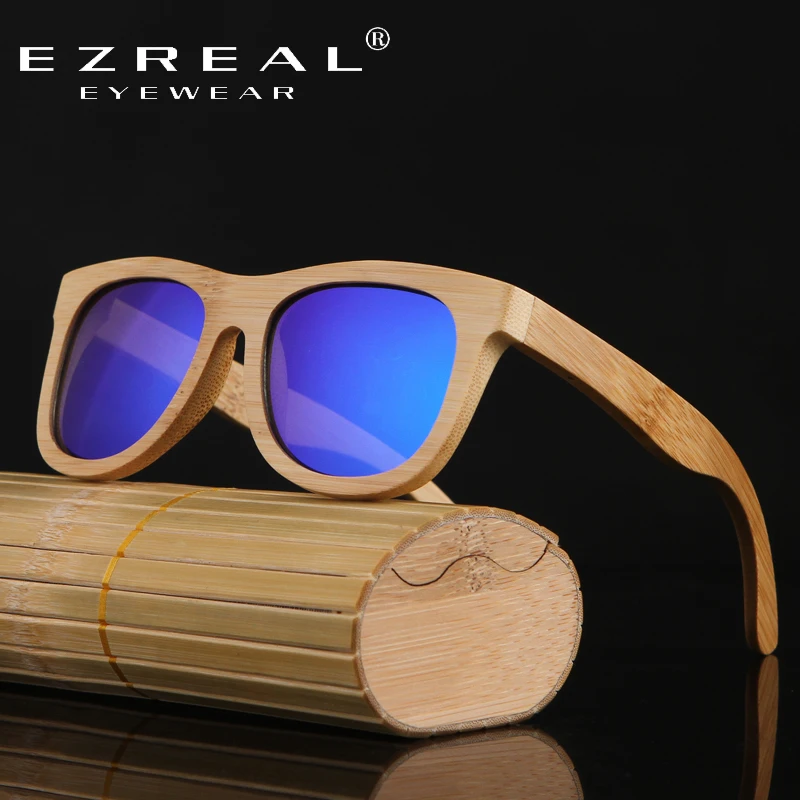 EZREAL Handmade Retro Wooden frame Sunglasses Polarized Eyeglasses Colorful Reflective lens Men/Women Bamboo sunglasses
EZREAL Handmade Retro Wooden frame Sunglasses Polarized Eyeglasses Colorful Reflective lens Men/Women Bamboo sunglasses