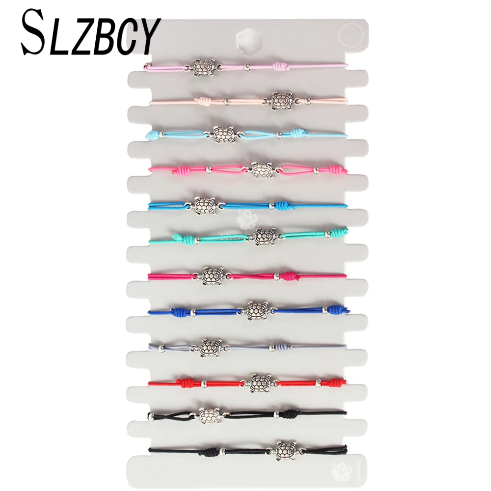 SLZBCY 12pcs/set Handmade Elastic Braided Rope Chain Bracelets Women Kids Turtle Animal Charms Bracelet&Bangle Yoga Jewelry Gift
SLZBCY 12pcs/set Handmade Elastic Braided Rope Chain Bracelets Women Kids Turtle Animal Charms Bracelet&Bangle Yoga Jewelry Gift