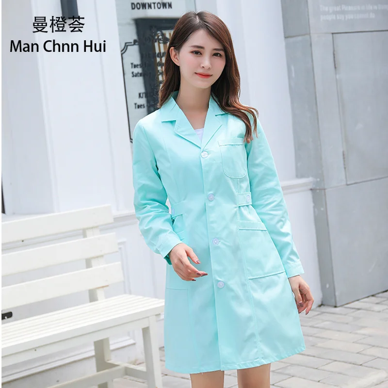 Ladies Medical Robe clinical experiment women medical uniform pharmacy hospital doctor coat White coats nurse uniforms
Ladies Medical Robe clinical experiment women medical uniform pharmacy hospital doctor coat White coats nurse uniforms