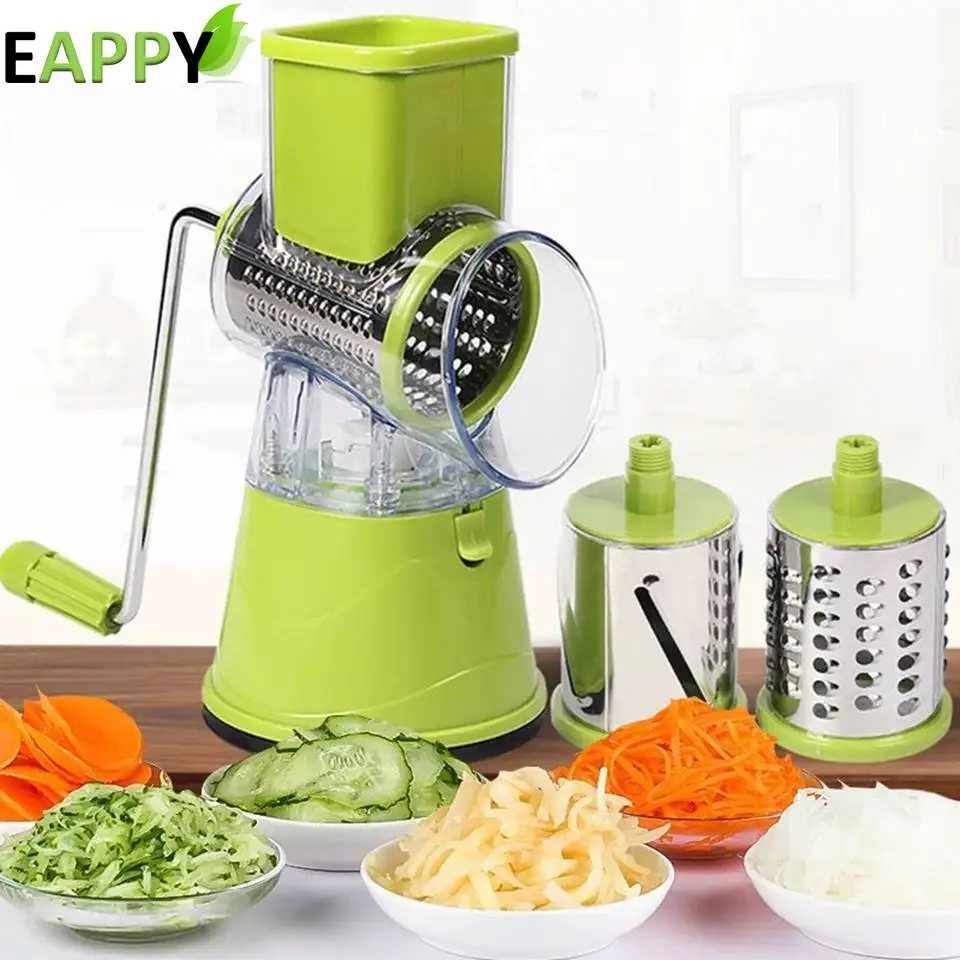 Manual Roller Vegetable Slicer Mandoline Cutter Potato Chopper Carrot Grater Detachable 3 Stainless Steel Blade Non-Slip Base
Manual Roller Vegetable Slicer Mandoline Cutter Potato Chopper Carrot Grater Detachable 3 Stainless Steel Blade Non-Slip Base