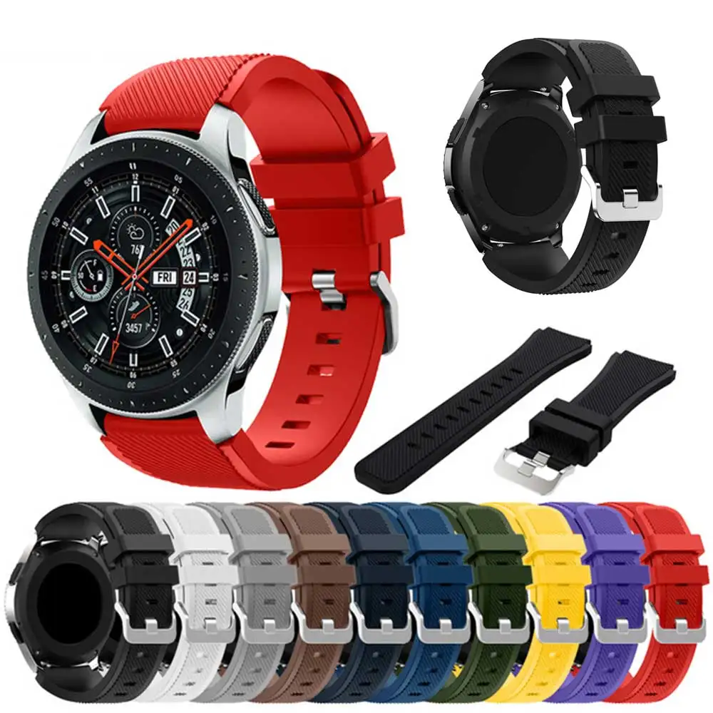 S3 Frontier/Classic Watch Band 22mm Silicone Sport Replacement Watch Men women's Bracelet watches Strap for Samsung Gear S3
S3 Frontier/Classic Watch Band 22mm Silicone Sport Replacement Watch Men women's Bracelet watches Strap for Samsung Gear S3