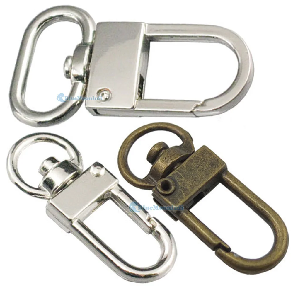 6/15/50 pcs / Lot Metal Swivel Lobster Clasps Clips Snap Hooks Findings lanyard Strap 5 /16" 7mm 1/2" 12mm
6/15/50 pcs / Lot Metal Swivel Lobster Clasps Clips Snap Hooks Findings lanyard Strap 5 /16" 7mm 1/2" 12mm