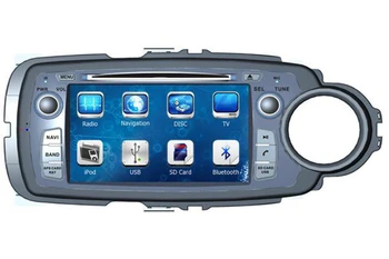 7" in-dash Car DVD player with GPS(optional),audio Radio stereo,USB/SD,AUX,BT/TV,car multimedia headunit for TOYOTA YARIS 2012
7" in-dash Car DVD player with GPS(optional),audio Radio stereo,USB/SD,AUX,BT/TV,car multimedia headunit for TOYOTA YARIS 2012
