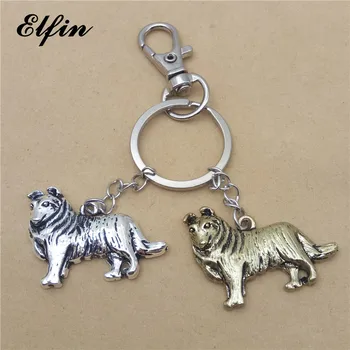 Elfin Wholesale 2018 Trendy Vintage Retro Rough Collie Key Chains Fashion Animal Pet Memorial Jewellery Gift Dog Key Rings
Elfin Wholesale 2018 Trendy Vintage Retro Rough Collie Key Chains Fashion Animal Pet Memorial Jewellery Gift Dog Key Rings
