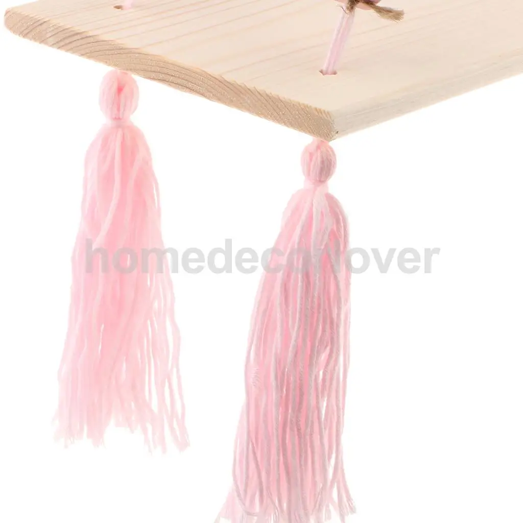 Wall Hanging Wooden Shelves Floating Wall Shelf Home Decor Baby Kids Room Storage Holder Hanger
