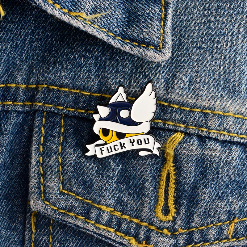 Blue Shell Mario Kart Brooch Enamel pin Lapel pin Badge Cartoon Video game Comics icons Brooches for Women Men Punk Jewelry Gift
Blue Shell Mario Kart Brooch Enamel pin Lapel pin Badge Cartoon Video game Comics icons Brooches for Women Men Punk Jewelry Gift