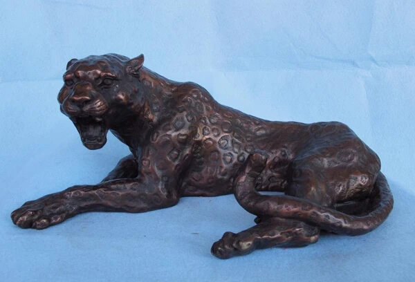 fast shipping USPS to USA S1072 5.5 Chinese Folk Refined Red Bronze Copper Beast Ferocious Leopard Art Statue
fast shipping USPS to USA S1072 5.5 Chinese Folk Refined Red Bronze Copper Beast Ferocious Leopard Art Statue