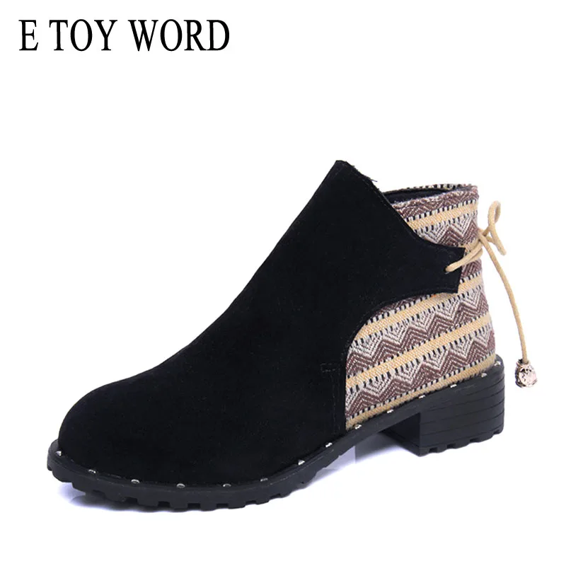 E TOY WORD Autumn women ankle Boots Casual Shoes Middle Tube Martin Boots thick Heel chelsea boots Women Boots Ladies Shoes
E TOY WORD Autumn women ankle Boots Casual Shoes Middle Tube Martin Boots thick Heel chelsea boots Women Boots Ladies Shoes