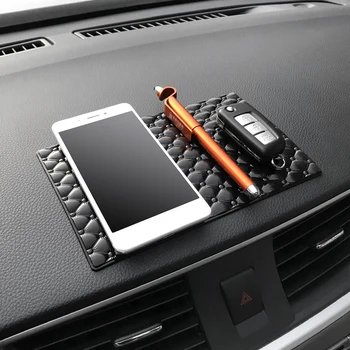 Car Ornament Anti-Slip Pad Reusable Sticky Non-slip Mat Dashboard Decoration Holder For Sunglass Perfume Cell Phone 19.5x12.5CM
Car Ornament Anti-Slip Pad Reusable Sticky Non-slip Mat Dashboard Decoration Holder For Sunglass Perfume Cell Phone 19.5x12.5CM