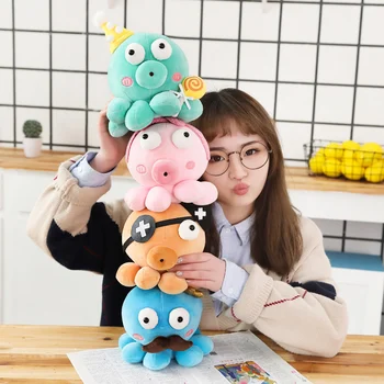 1pc 25cm Lovely Cosplay Octopus Plush Toys Kawaii Stuffed Octopus Dolls Children Kids Baby Birthday Valentine's Presents
1pc 25cm Lovely Cosplay Octopus Plush Toys Kawaii Stuffed Octopus Dolls Children Kids Baby Birthday Valentine's Presents