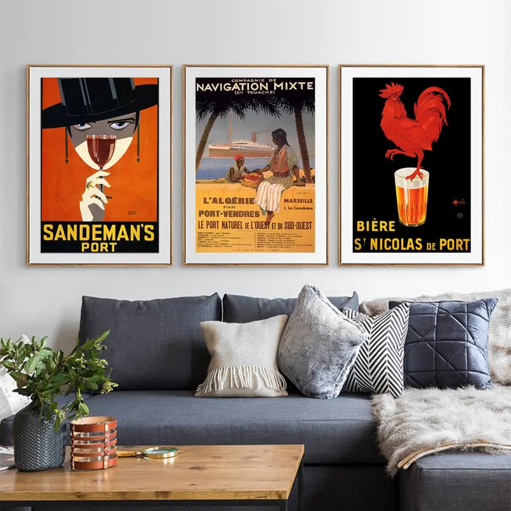 Vintage Alcoholic Beverages Wine Poster algeria marseille Classic Canvas Paintings Wall Posters Stickers Home Decor Gift
Vintage Alcoholic Beverages Wine Poster algeria marseille Classic Canvas Paintings Wall Posters Stickers Home Decor Gift
