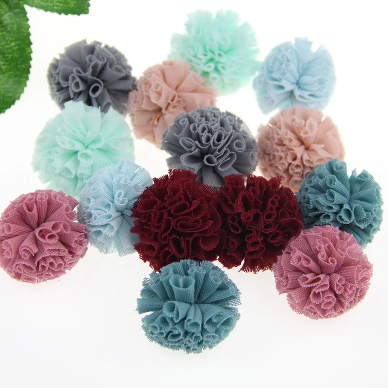 10pcs Mesh Yarn Ball Chiffon Balls Elastic Soft Mesh Decoration Pendants DIY Kids Girls Hair Clips Ornaments Accessories 4cm
10pcs Mesh Yarn Ball Chiffon Balls Elastic Soft Mesh Decoration Pendants DIY Kids Girls Hair Clips Ornaments Accessories 4cm