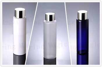200ML Frosted/WHITE PET Plastic Bottle With Shiny Silver Metal Cap,Empty Cosmetic Containers,Water/Cleansing/Moisturizer Case
200ML Frosted/WHITE PET Plastic Bottle With Shiny Silver Metal Cap,Empty Cosmetic Containers,Water/Cleansing/Moisturizer Case