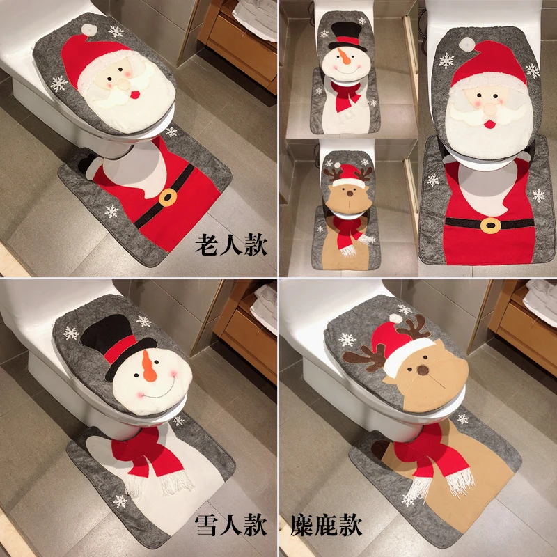 Christmas Decorations for Home Santa Claus Toilet Lid Cover New Year xmas decoration Christmas Ornament Navidad 2019 Gifts
Christmas Decorations for Home Santa Claus Toilet Lid Cover New Year xmas decoration Christmas Ornament Navidad 2019 Gifts
