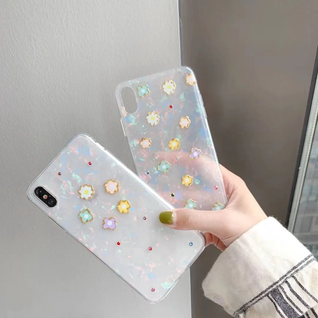 Shell-Shaped Fruit Flower all-inclusive Phone Case for iPhoneX XR XS Diamond-encrusted Soft Shell Phone Case for iPhone7 8 6
Shell-Shaped Fruit Flower all-inclusive Phone Case for iPhoneX XR XS Diamond-encrusted Soft Shell Phone Case for iPhone7 8 6