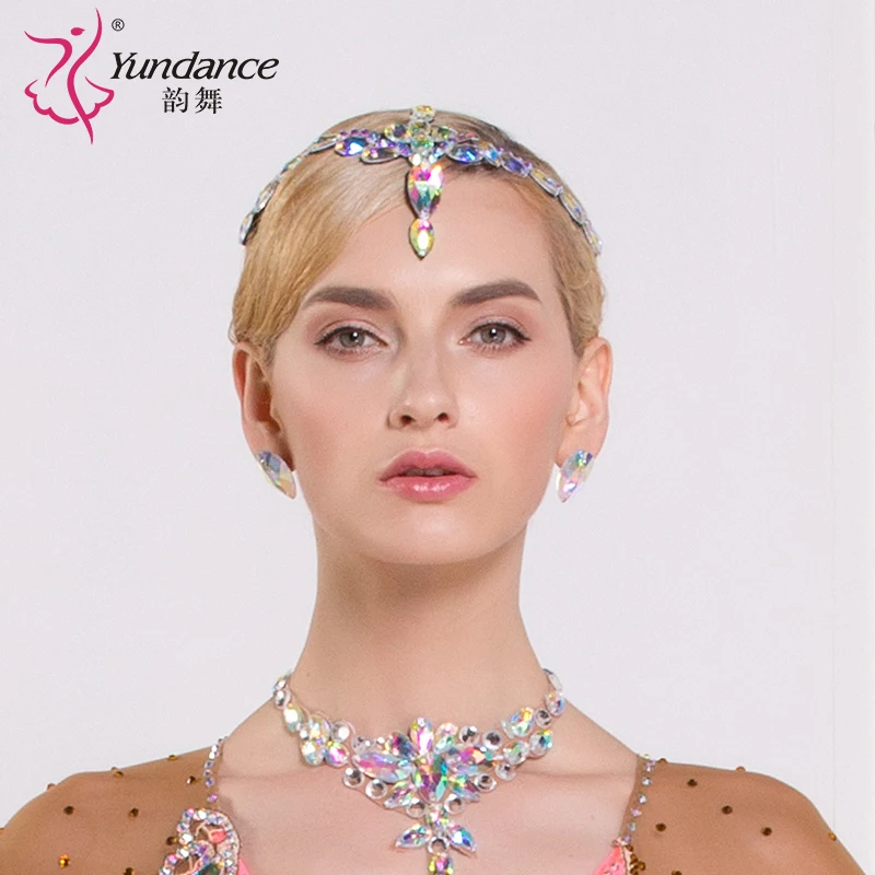 Lady Modern Dance Headwear Girls National Standard Head Flower Latin Competition Diamond Accessories B-6589
Lady Modern Dance Headwear Girls National Standard Head Flower Latin Competition Diamond Accessories B-6589