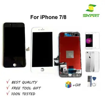 SYART 4.7'' Grade AAA 100% Tested LCD Display For iphone8 LCD Display Touch Screen Digitizer Assembly For iphone 7 7G 8 8G LCDs
SYART 4.7'' Grade AAA 100% Tested LCD Display For iphone8 LCD Display Touch Screen Digitizer Assembly For iphone 7 7G 8 8G LCDs