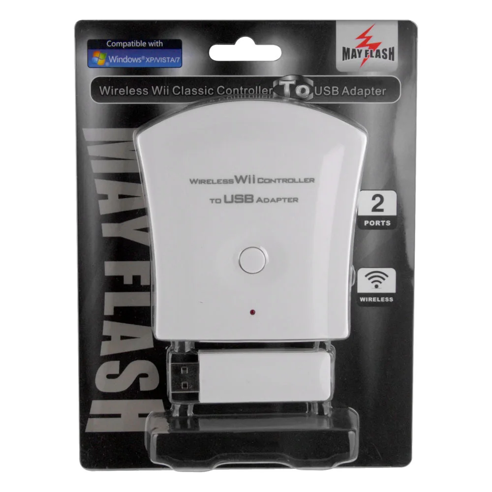 MayFlash for Wii Classic Controllers Adapter for Wii Nunchuks/Pro to for PC USB for PS3 Wireless
MayFlash for Wii Classic Controllers Adapter for Wii Nunchuks/Pro to for PC USB for PS3 Wireless