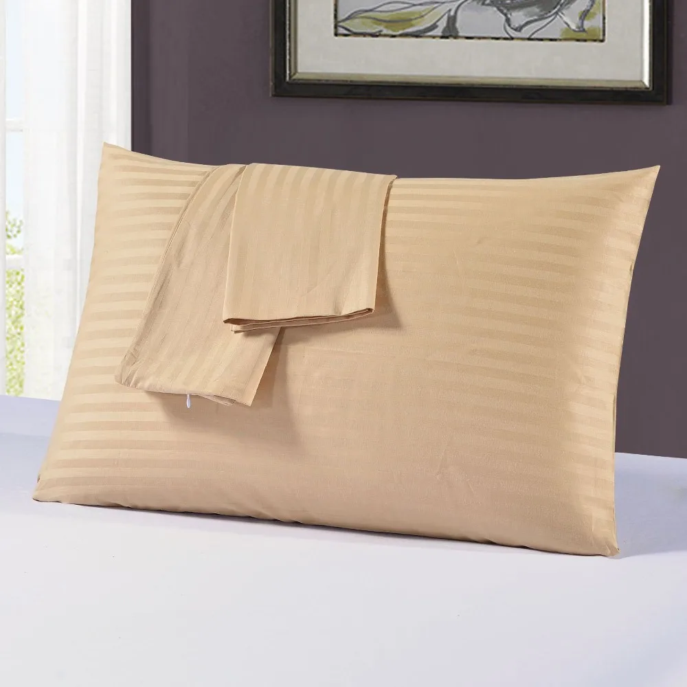 Stripe Solid Color Pillow Case 100% Cotton High Quality Summer Soft Pillow Cover For Home Or Hotel
Stripe Solid Color Pillow Case 100% Cotton High Quality Summer Soft Pillow Cover For Home Or Hotel