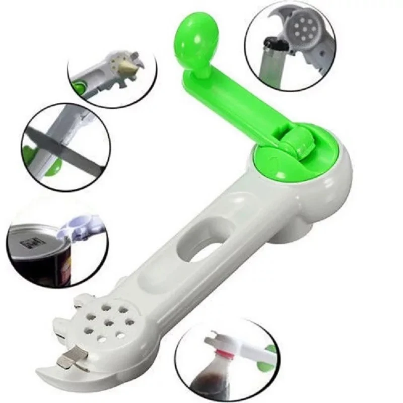 7 in 1 Can Opener Multifunctional Beer Cans Openers Kitchen Cando Bottle Opener Creative Corkscrew Kitchen Tools
7 in 1 Can Opener Multifunctional Beer Cans Openers Kitchen Cando Bottle Opener Creative Corkscrew Kitchen Tools