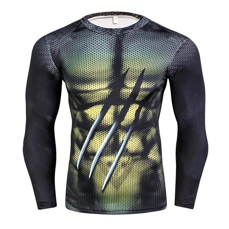 Long Sleeves T-shirt Mens Skin Tights Rashguard Complete 3D Printing Compression Shirts Multi-use Fitness MMA Body Building Tops
Long Sleeves T-shirt Mens Skin Tights Rashguard Complete 3D Printing Compression Shirts Multi-use Fitness MMA Body Building Tops