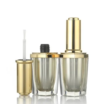 10ml luxury nail polish acrylic bottles with brush 10cc square gold bottle for nail polish essential oil container F20171697
10ml luxury nail polish acrylic bottles with brush 10cc square gold bottle for nail polish essential oil container F20171697
