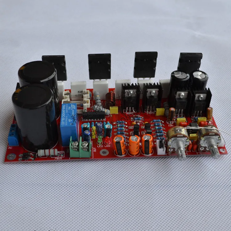 Fever active subwoofer amplifier board Toshiba two pairs of tube C5200 / A1943 Output Power 300W