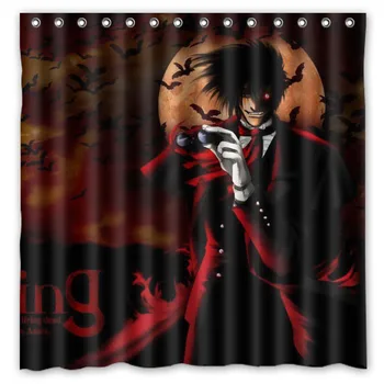 Hellsing Shower Curtain Waterproof Moldproof Polyester Fabric Bath Curtain Drop Ship Bathroom Decor 180*180cm
Hellsing Shower Curtain Waterproof Moldproof Polyester Fabric Bath Curtain Drop Ship Bathroom Decor 180*180cm
