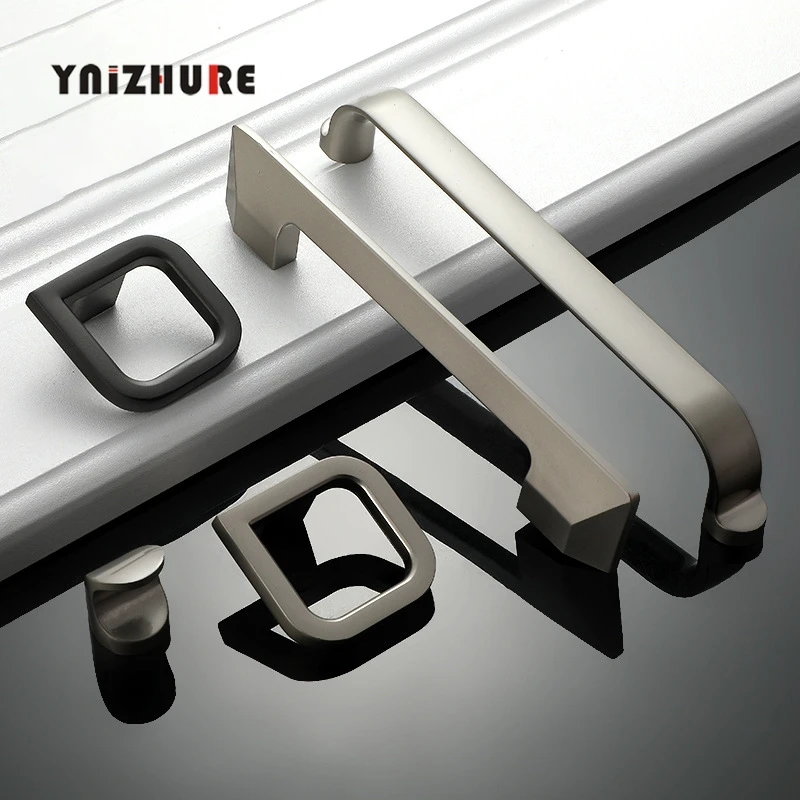 Pearl Gray Cabinet Handles Gold Black Solid Zinc Alloy Kitchen Cupboard Pulls Drawer Knobs Furniture Handle Hooks Hardware 
Pearl Gray Cabinet Handles Gold Black Solid Zinc Alloy Kitchen Cupboard Pulls Drawer Knobs Furniture Handle Hooks Hardware