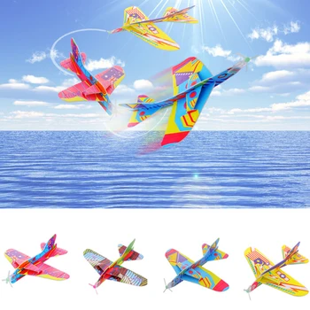 Creative Kids Toy Magic Roundabout Combat Aircraft Foam Paper Airplane Model Hand Throw Flying Glider Planes Toys For Children
Creative Kids Toy Magic Roundabout Combat Aircraft Foam Paper Airplane Model Hand Throw Flying Glider Planes Toys For Children