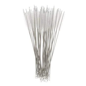UPORS 50Pcs/Set Reusable Straw Brush Eco Friendly Stainless Steel Cleaner Brush for 6mm/12mm Straws Pipe Tube Cleaning Brushes
UPORS 50Pcs/Set Reusable Straw Brush Eco Friendly Stainless Steel Cleaner Brush for 6mm/12mm Straws Pipe Tube Cleaning Brushes