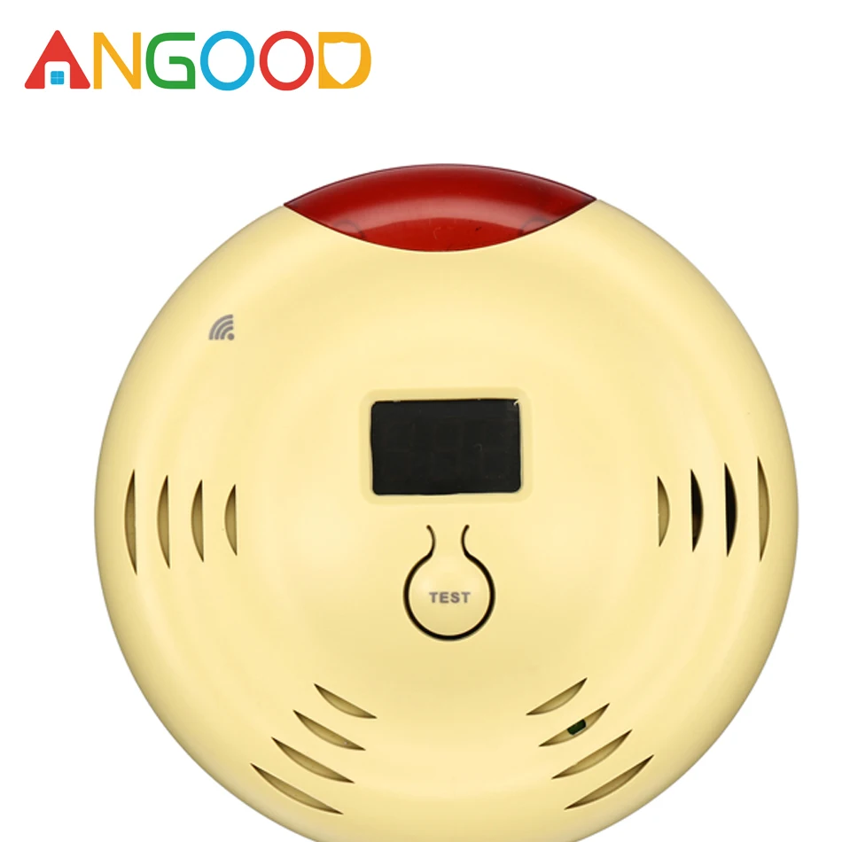 ANGOOD 2.4G Wifi Wireless 433MHz Combustible Gas Smart Sensor Support for Tuya Smart Home App Control Home Security Alarm System
ANGOOD 2.4G Wifi Wireless 433MHz Combustible Gas Smart Sensor Support for Tuya Smart Home App Control Home Security Alarm System