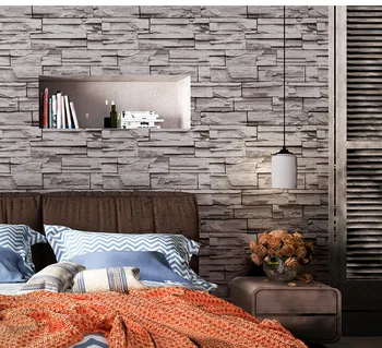 Retro 3D Brick Stone Wallpaper Waterproof Background for Living Room PVC Wall Paper Roll Stereoscopic Look Wallcoverings 10M
Retro 3D Brick Stone Wallpaper Waterproof Background for Living Room PVC Wall Paper Roll Stereoscopic Look Wallcoverings 10M