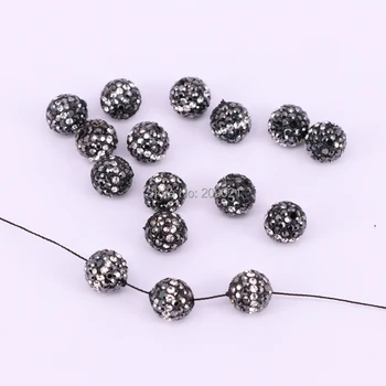 DIY ~ 50pcs Round Shape Pave Rhinestone Loose Spacer Beads Charms For Making Finding
DIY ~ 50pcs Round Shape Pave Rhinestone Loose Spacer Beads Charms For Making Finding