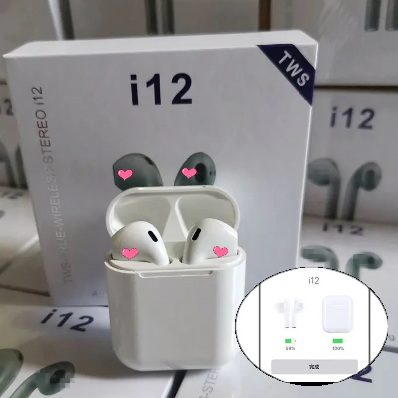 i12 TWS POP UP Bluetooth Earphone Touch Mini Wireless Earbuds 3D Sound Better Than i7s i9 i10 i13 for iPhone Xiaomi Android
i12 TWS POP UP Bluetooth Earphone Touch Mini Wireless Earbuds 3D Sound Better Than i7s i9 i10 i13 for iPhone Xiaomi Android