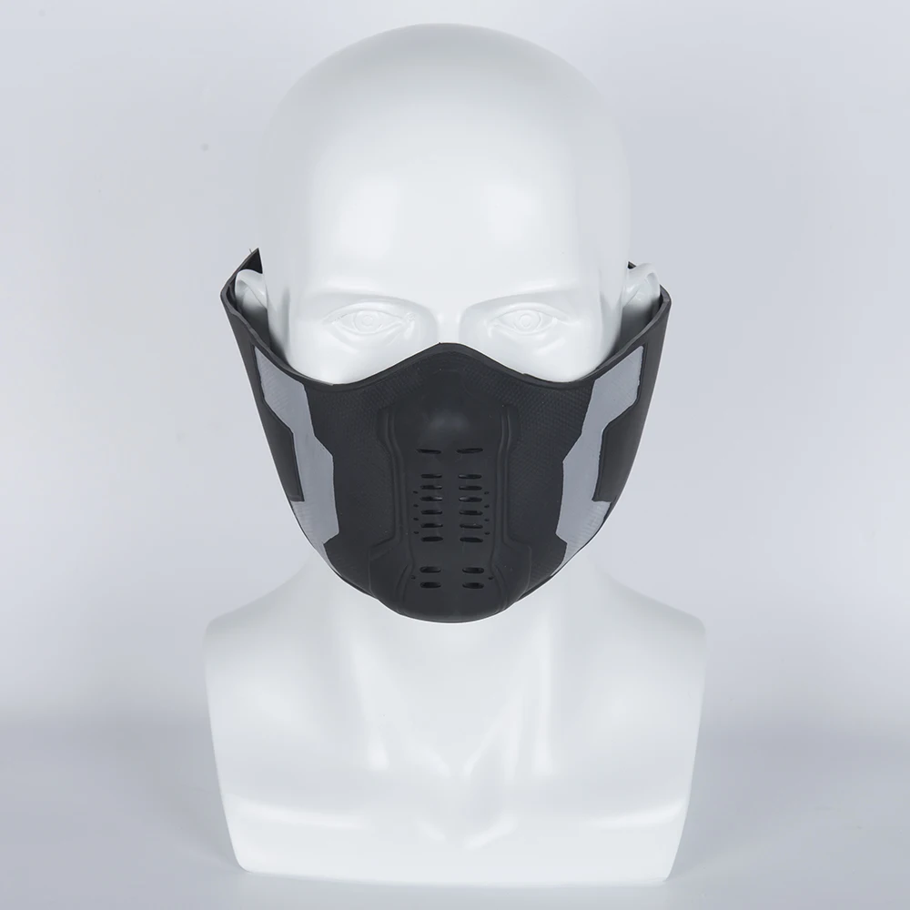 1pcs Captain America Winter Soldier Bucky Barnes Cosplay Masks Half Face The Avengers 3 Superhero PVC Props On Sale!!!
1pcs Captain America Winter Soldier Bucky Barnes Cosplay Masks Half Face The Avengers 3 Superhero PVC Props On Sale!!!