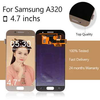 10pcs/lot for Samsung for Galaxy A3 2017 LCD Display+Touch Screen Digitizer Assembly for Samsung A320 LCD free shipping DHL EMS
10pcs/lot for Samsung for Galaxy A3 2017 LCD Display+Touch Screen Digitizer Assembly for Samsung A320 LCD free shipping DHL EMS