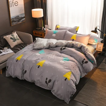 Home Textile Gray Bedding Sets Kid Teen cactus Bed Linens Boy Girls Christmas Tree Pattern Duvet Cover Pillowcase Flat Sheets
Home Textile Gray Bedding Sets Kid Teen cactus Bed Linens Boy Girls Christmas Tree Pattern Duvet Cover Pillowcase Flat Sheets