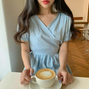 Women Summer Long Wrap Dress Sexy Ladies V Neck A- Line Vestidos with Belt Casual Bodycon Ruffle Robe Femme Sukienki Jurken 
Women Summer Long Wrap Dress Sexy Ladies V Neck A- Line Vestidos with Belt Casual Bodycon Ruffle Robe Femme Sukienki Jurken