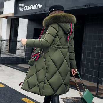 Cockscomb New Winter Women Coat Jacket Long Style Warm High Quality Woman Bio Down Parka Winter Coat with Faux Fur Hood
Cockscomb New Winter Women Coat Jacket Long Style Warm High Quality Woman Bio Down Parka Winter Coat with Faux Fur Hood